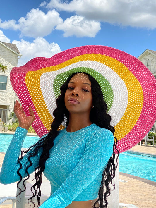 Oversized Floppy Sun Hat Mt